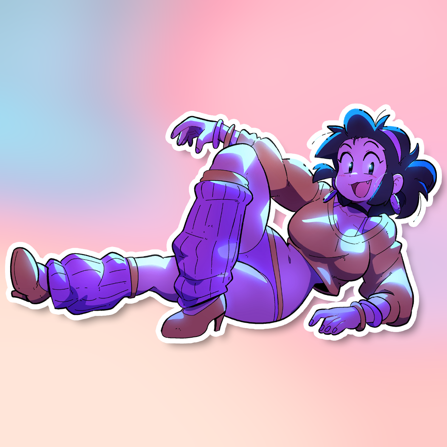 AEROBIC LUCIA STICKER! (BRYCE AND SCOTT)