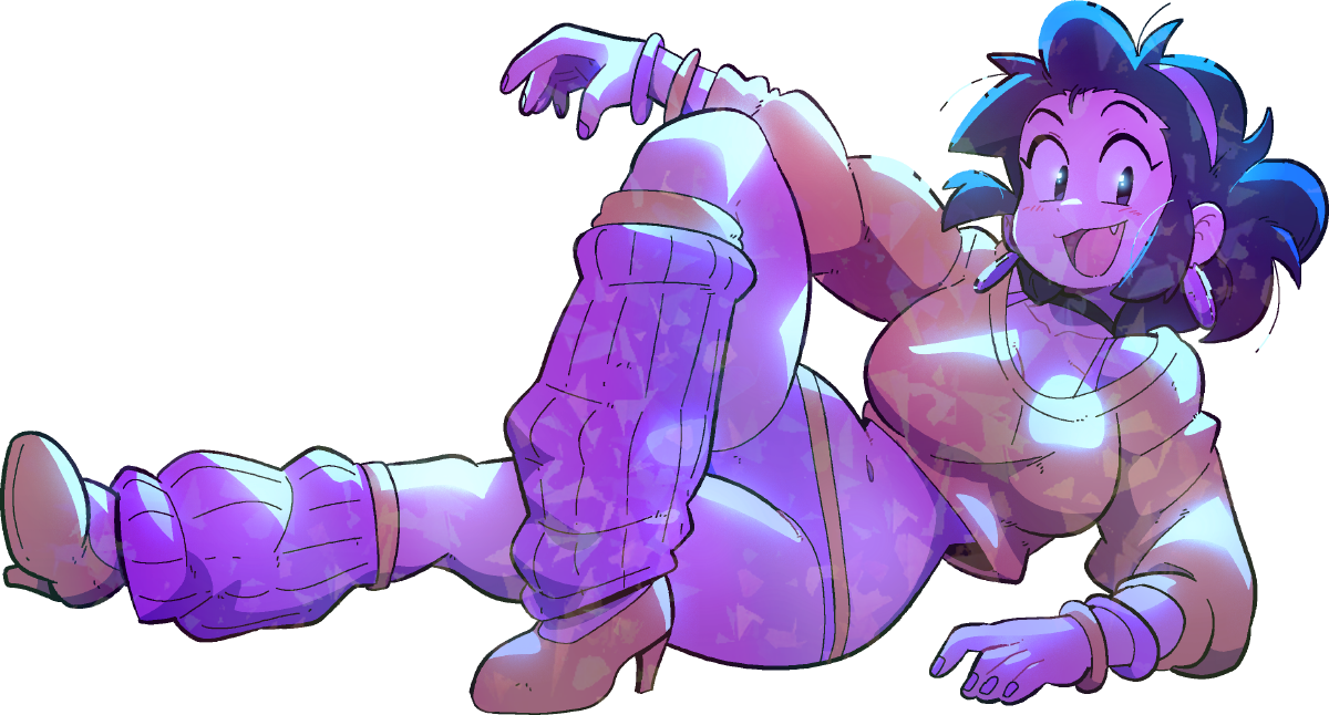 AEROBIC LUCIA STICKER! (BRYCE AND SCOTT)