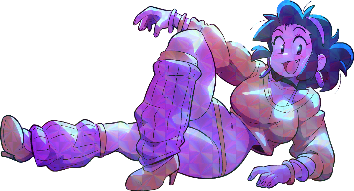 AEROBIC LUCIA STICKER! (BRYCE AND SCOTT)