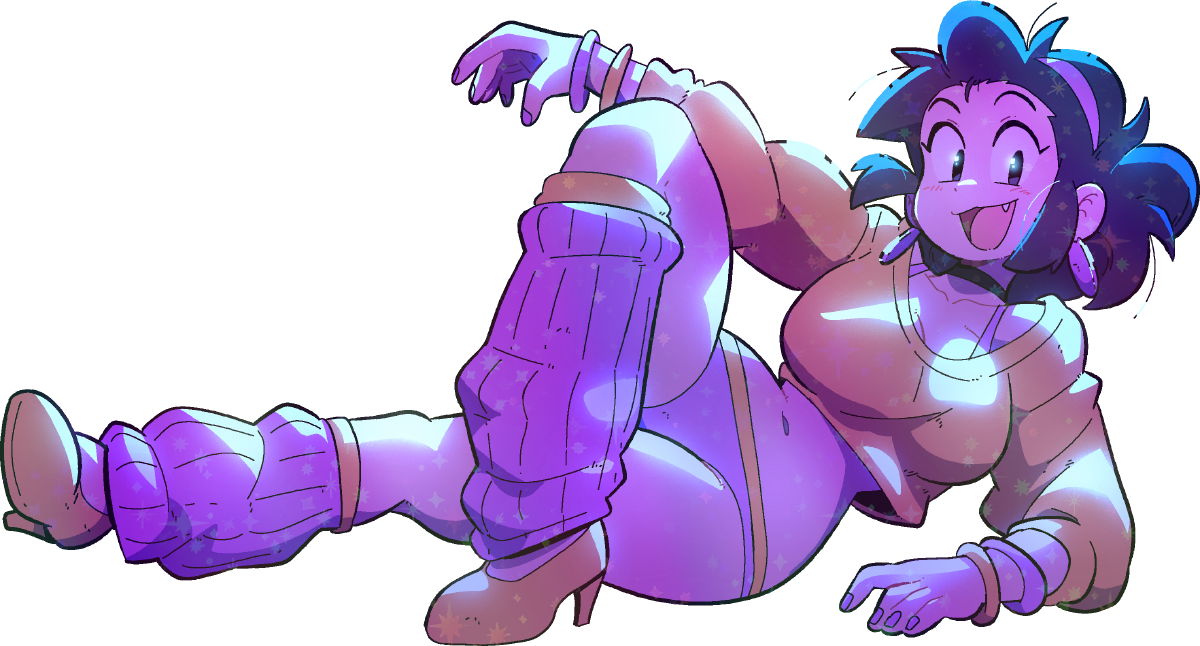 AEROBIC LUCIA STICKER! (BRYCE AND SCOTT)