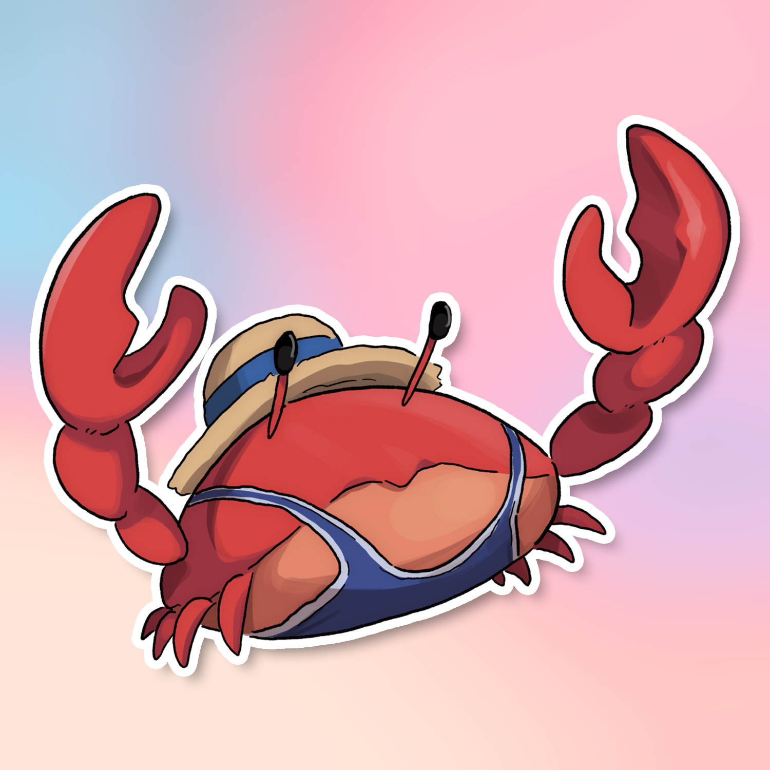 SWIMSUIT ALFREDO STICKER (DASHI)