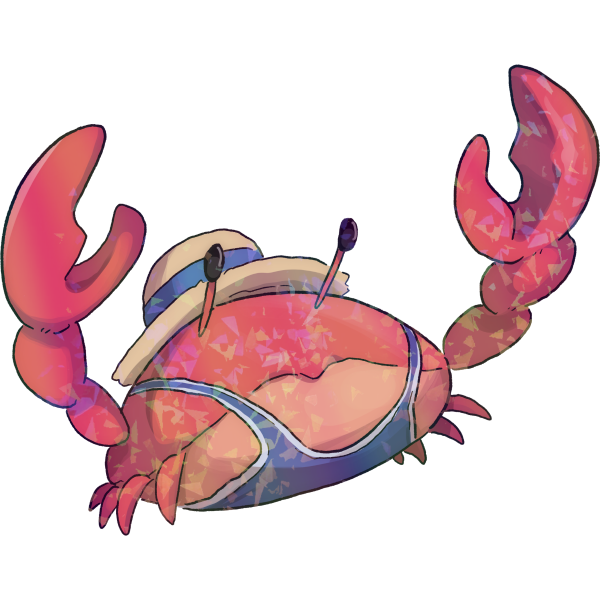 SWIMSUIT ALFREDO STICKER (DASHI)
