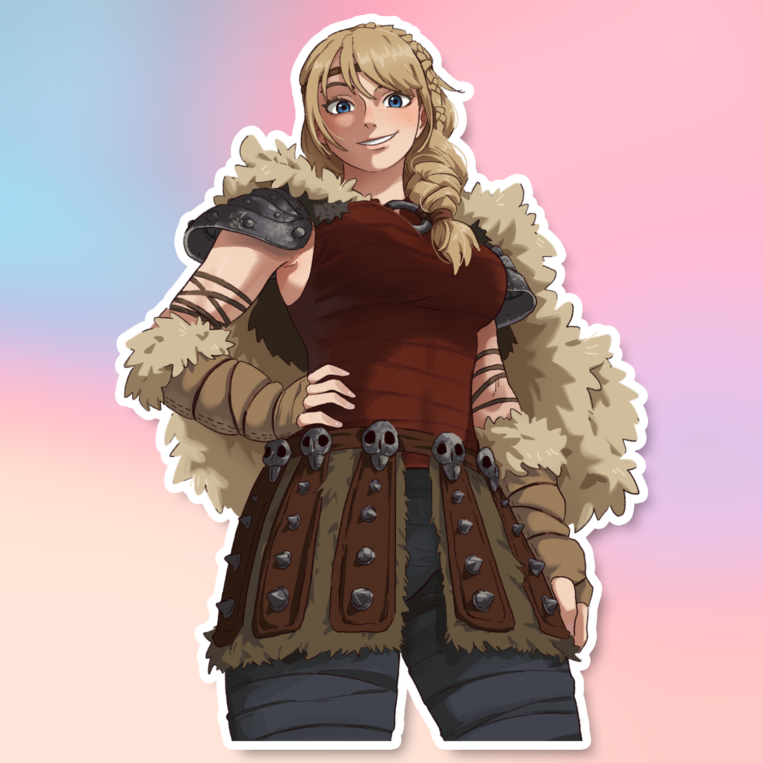 VIKING STICKER! (DASHI)