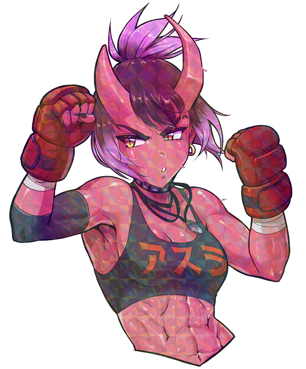 ASURA BOXER STICKER! (DIRTYERO)