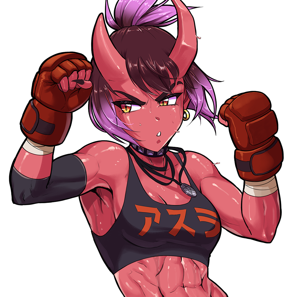 ASURA BOXER STICKER! (DIRTYERO)