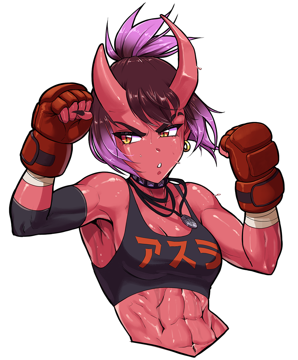 ASURA BOXER STICKER! (DIRTYERO)