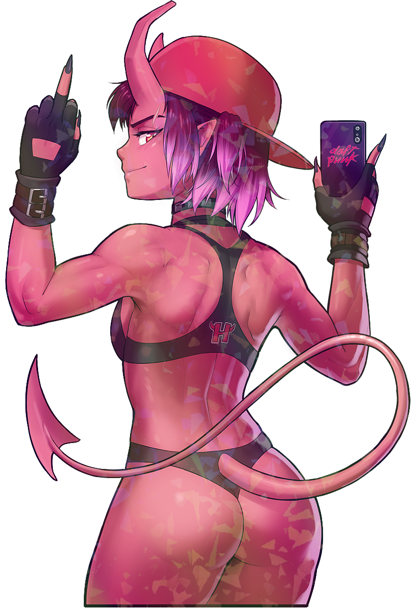 ASURA LINGERE BACK STICKER (DIRTYERO)