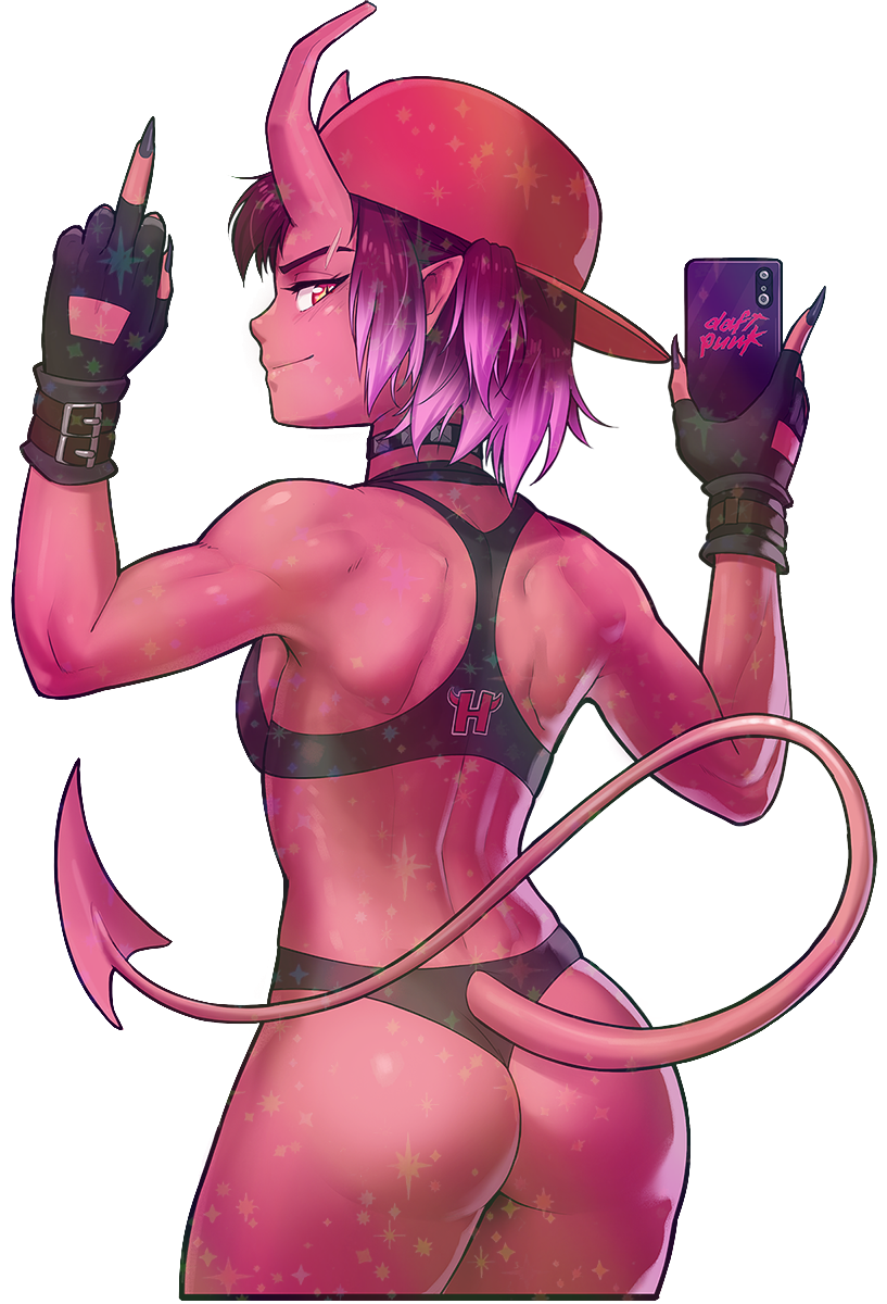 ASURA LINGERE BACK STICKER (DIRTYERO)