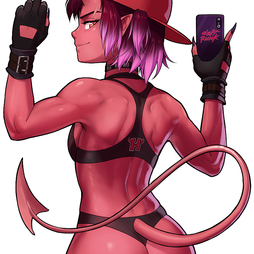 ASURA LINGERE BACK STICKER (DIRTYERO)