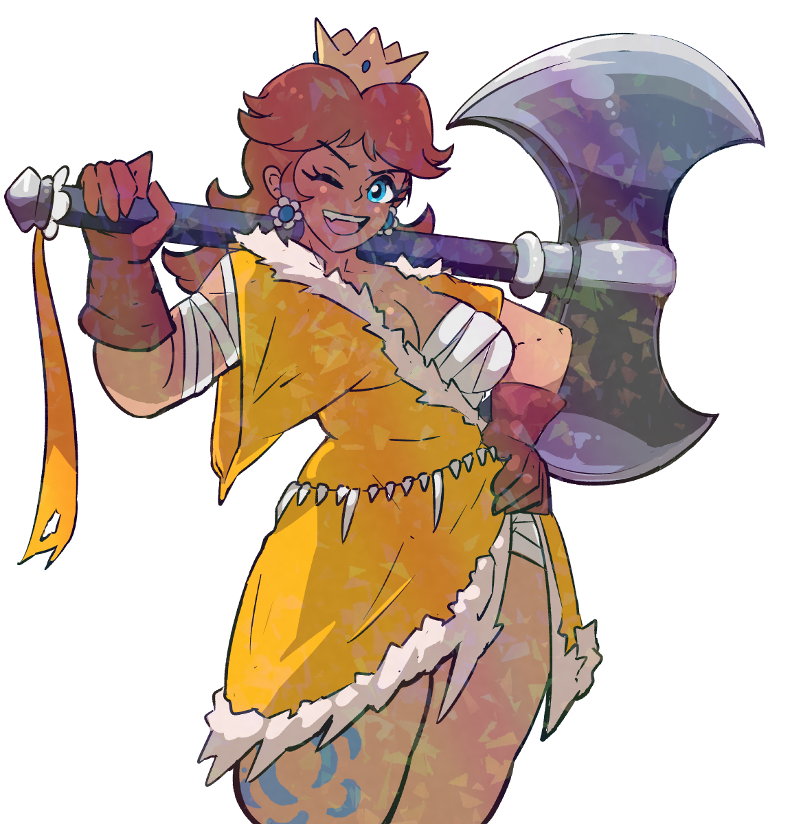 AXE PRINCESS STICKER! (STARLETT)