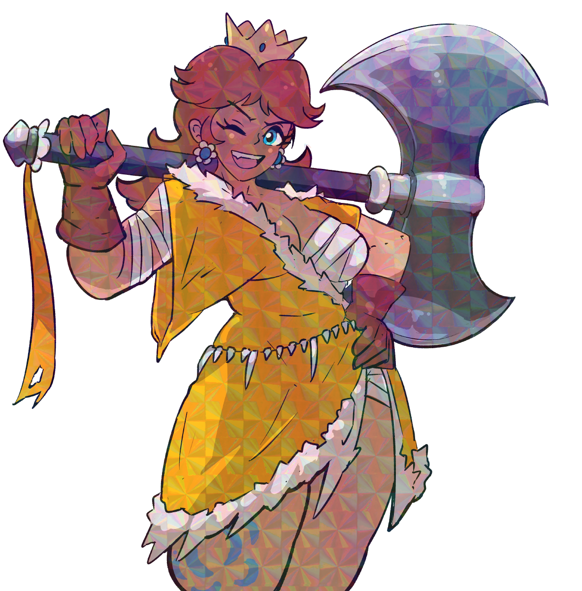AXE PRINCESS STICKER! (STARLETT)