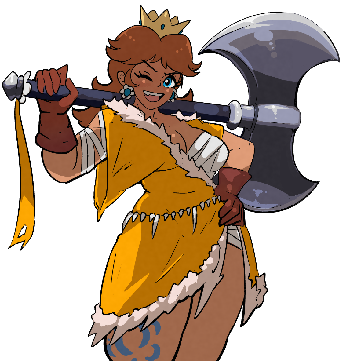 AXE PRINCESS STICKER! (STARLETT)