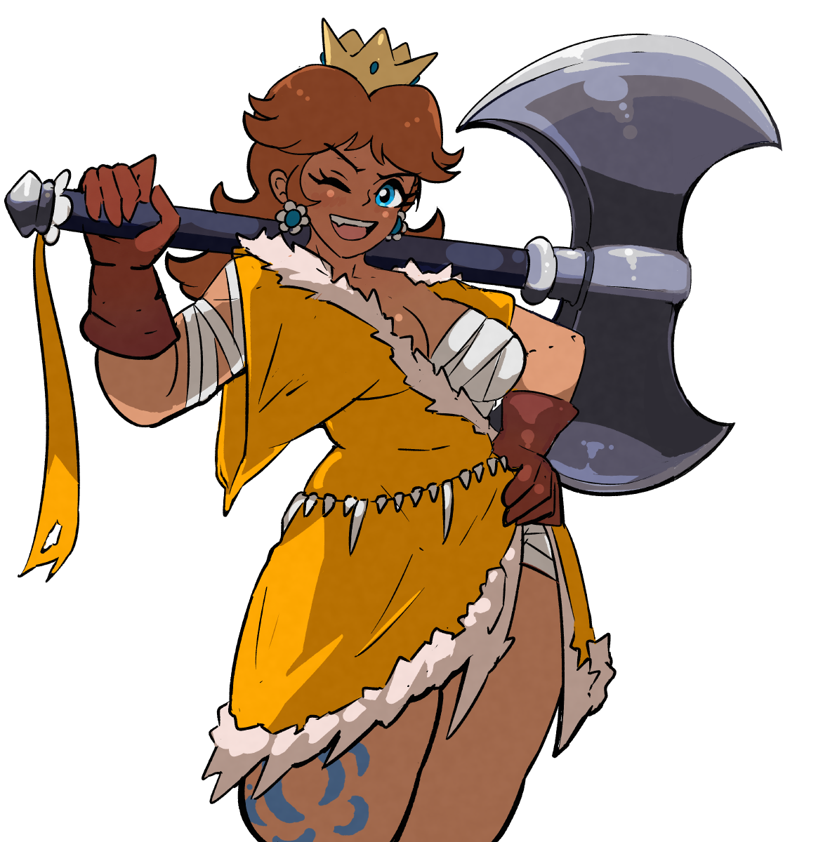 AXE PRINCESS STICKER! (STARLETT)