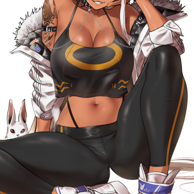 BADASS BUNNY STICKER (WALIGNER)