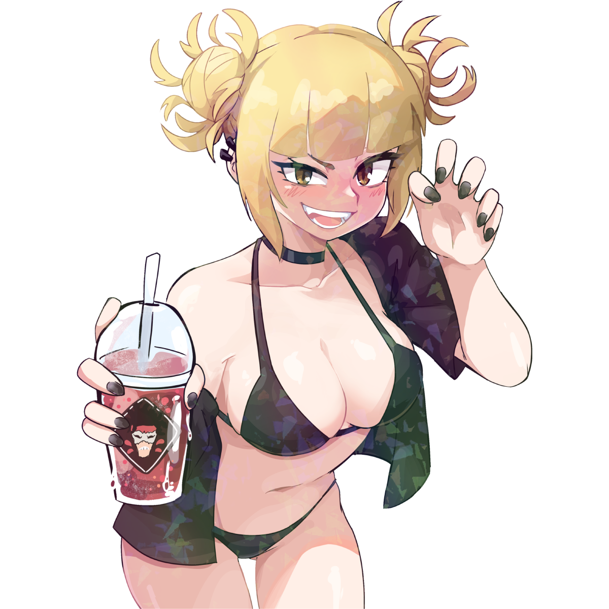 FIESTY BLONDE STICKER! (DASHI)