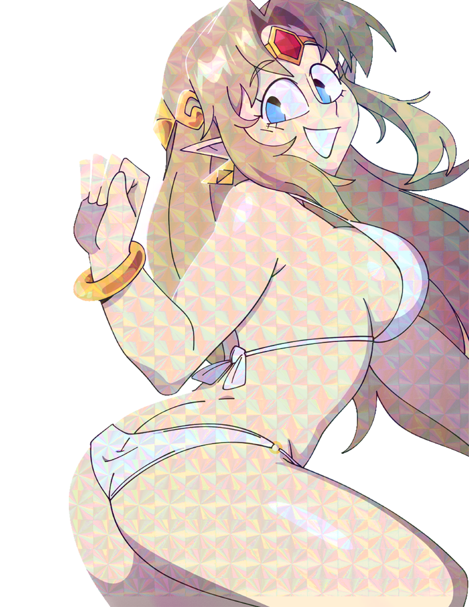 BIKINI PRINCESS STICKER! (QUINTZEEE)