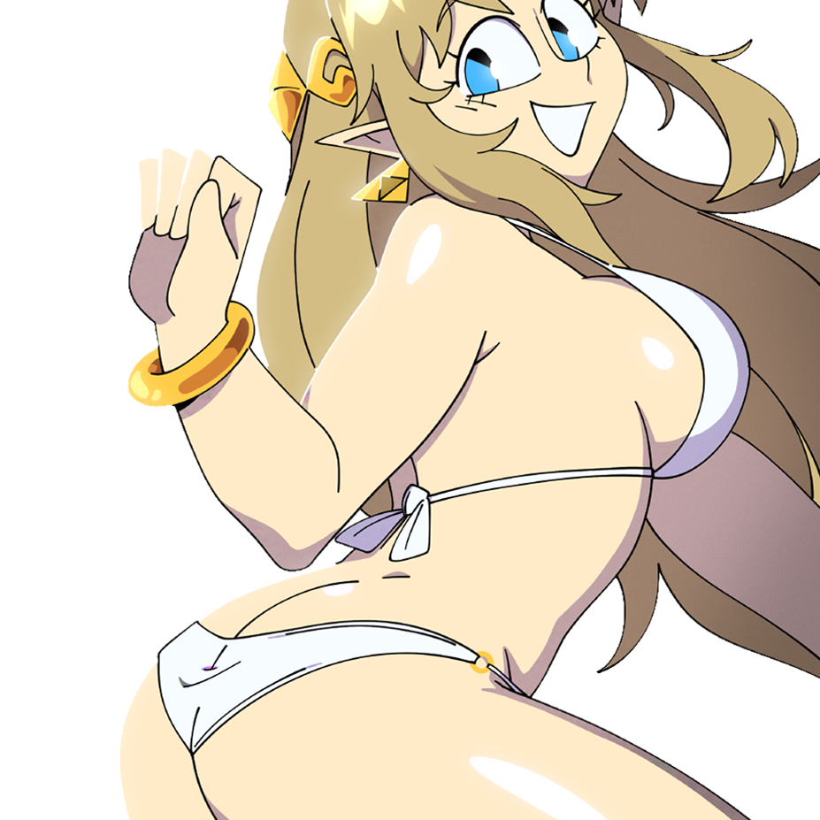 BIKINI PRINCESS STICKER! (QUINTZEEE)
