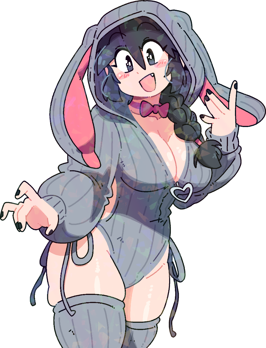 LUCIA BUNNY ONESIE STICKER! (BRYCE AND SCOTT)