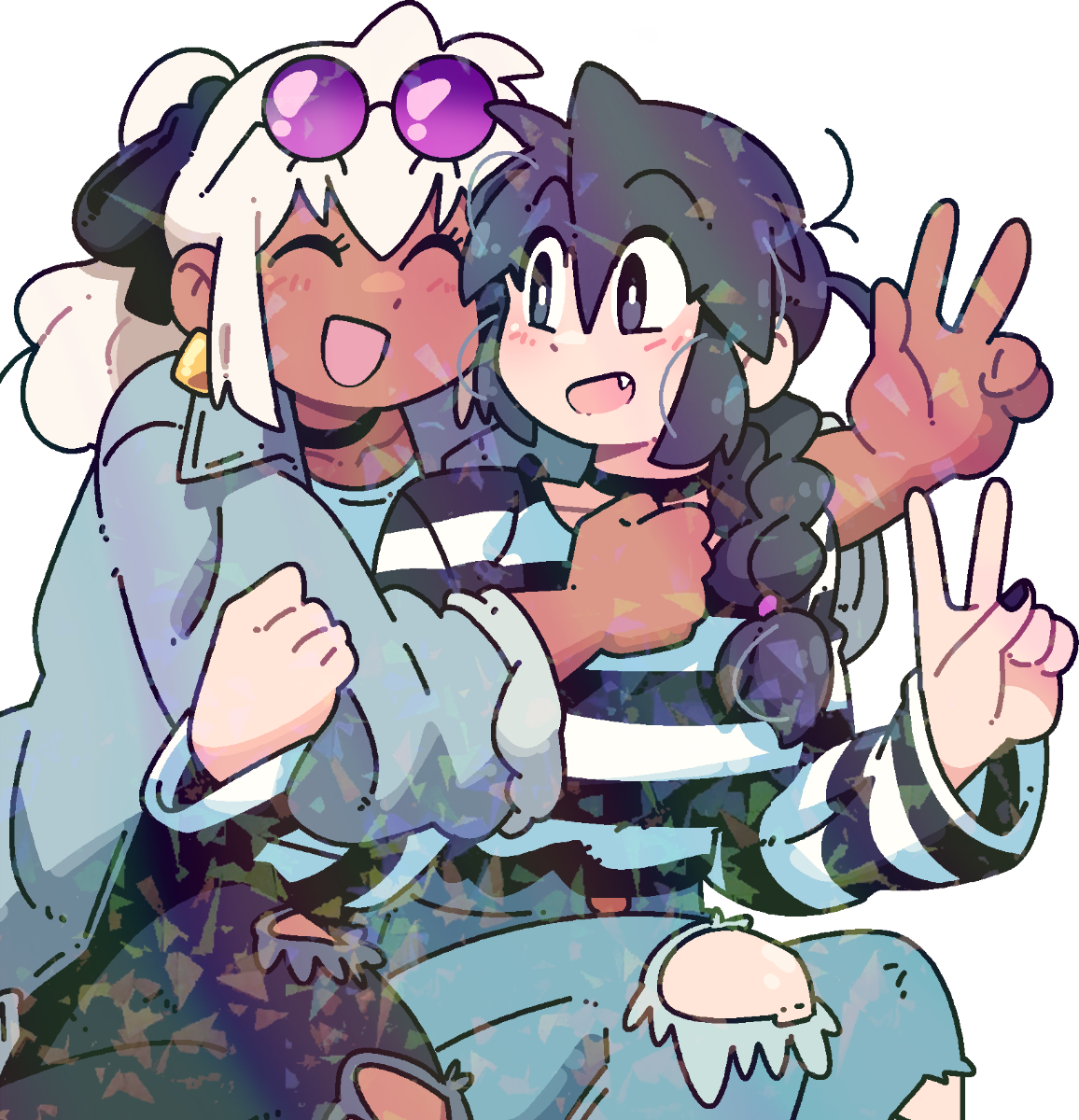 MIA AND LUCIA GAL PALS STICKER! (BRYCE AND SCOTT)