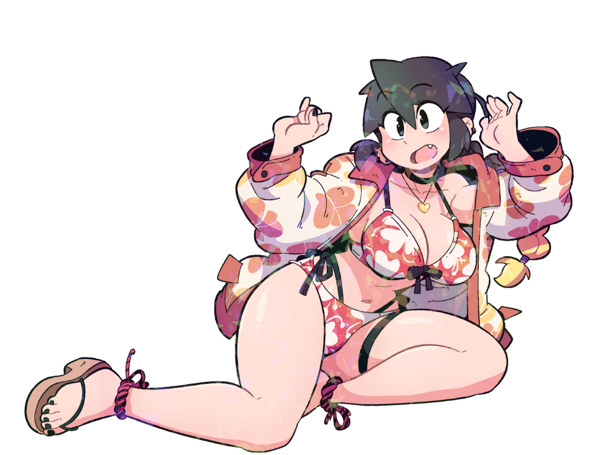 LUCIA BIKINI COAT STICKER! (BRYCE AND SCOTT!)