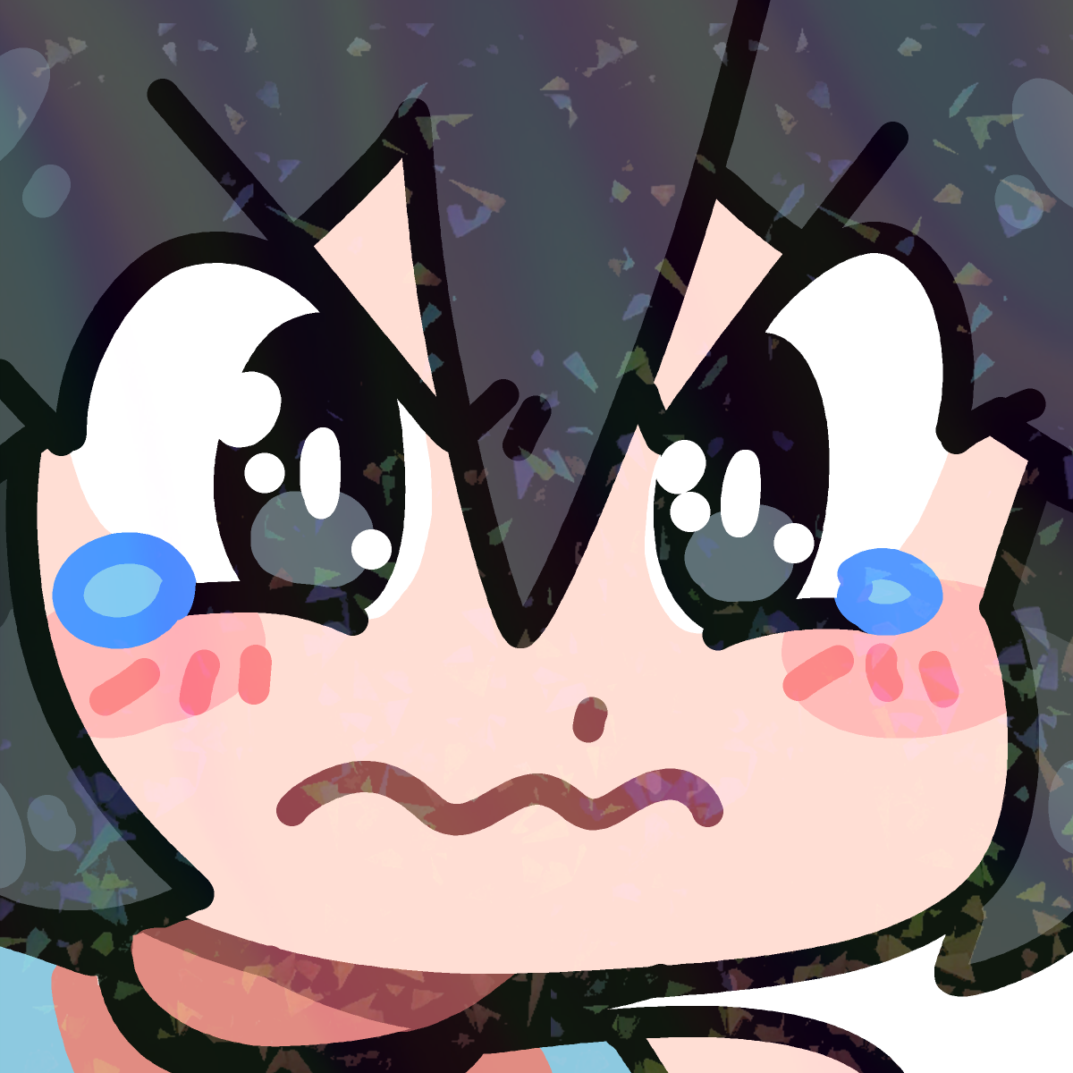 POUTING LUCIA EMOTE STICKER! (BRYCE AND SCOTT)