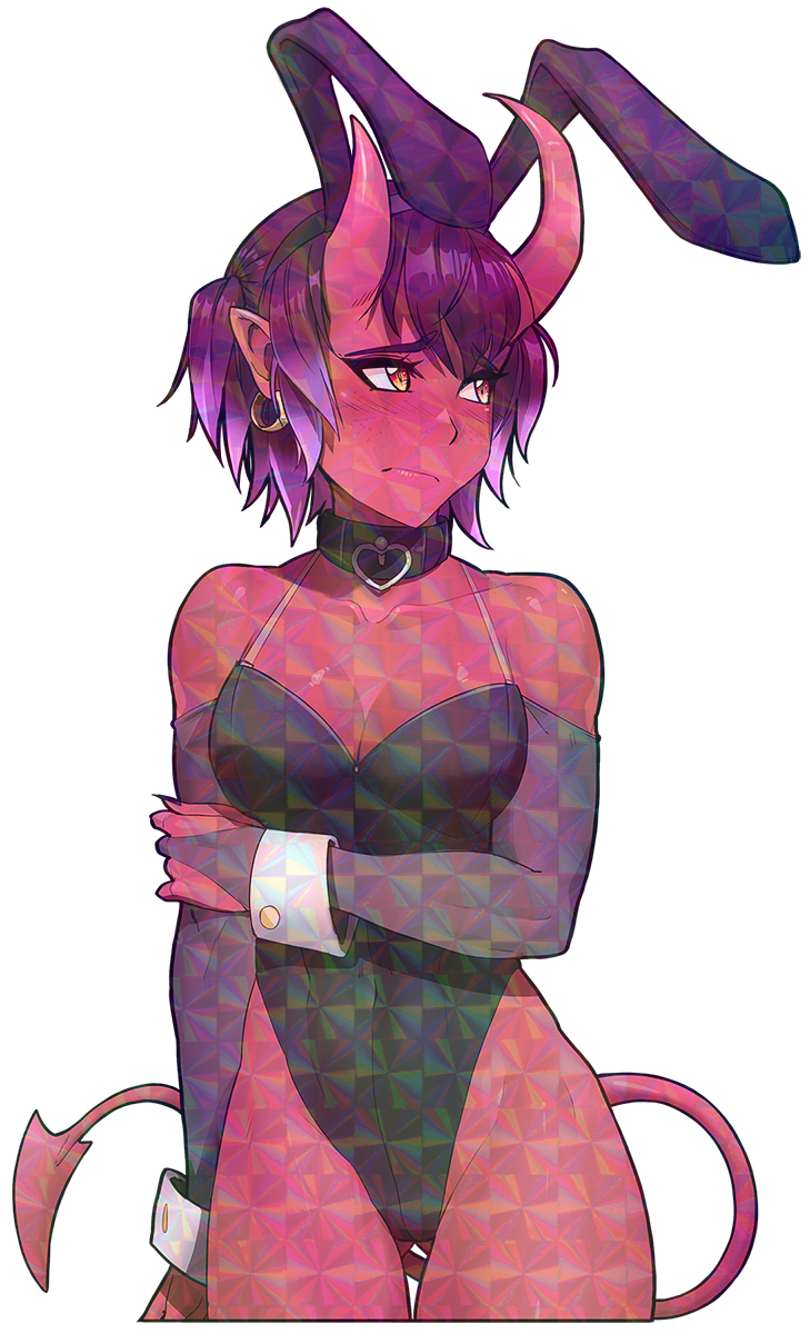 BUNNY ASURA STICKER! (DIRTYERO)