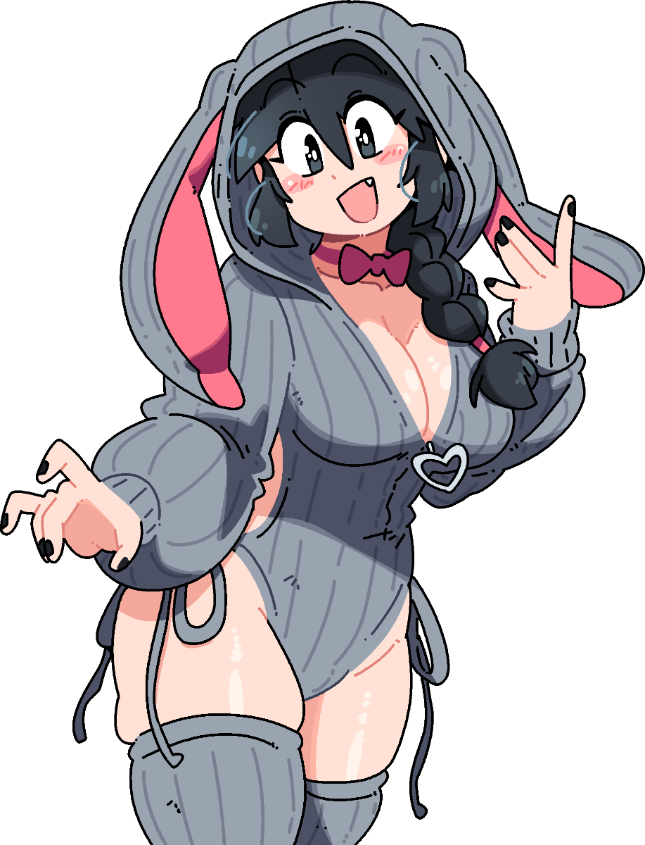 LUCIA BUNNY ONESIE STICKER! (BRYCE AND SCOTT)