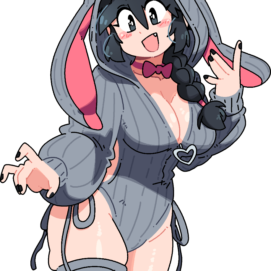 LUCIA BUNNY ONESIE STICKER! (BRYCE AND SCOTT)