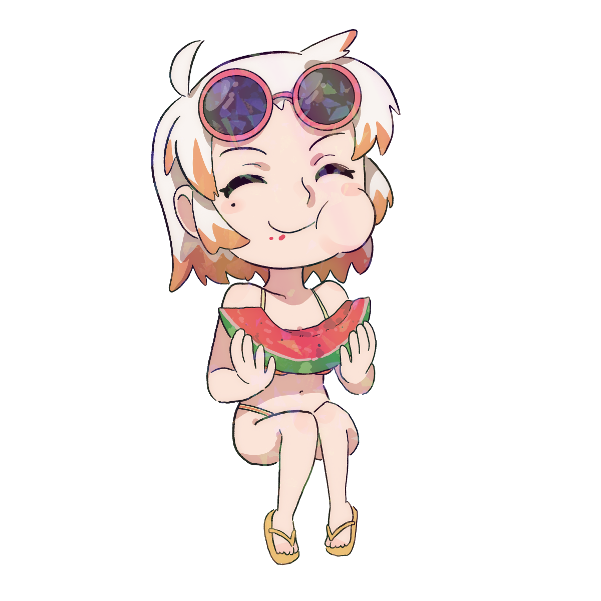CHIBI LIZ STICKER (DASHI)