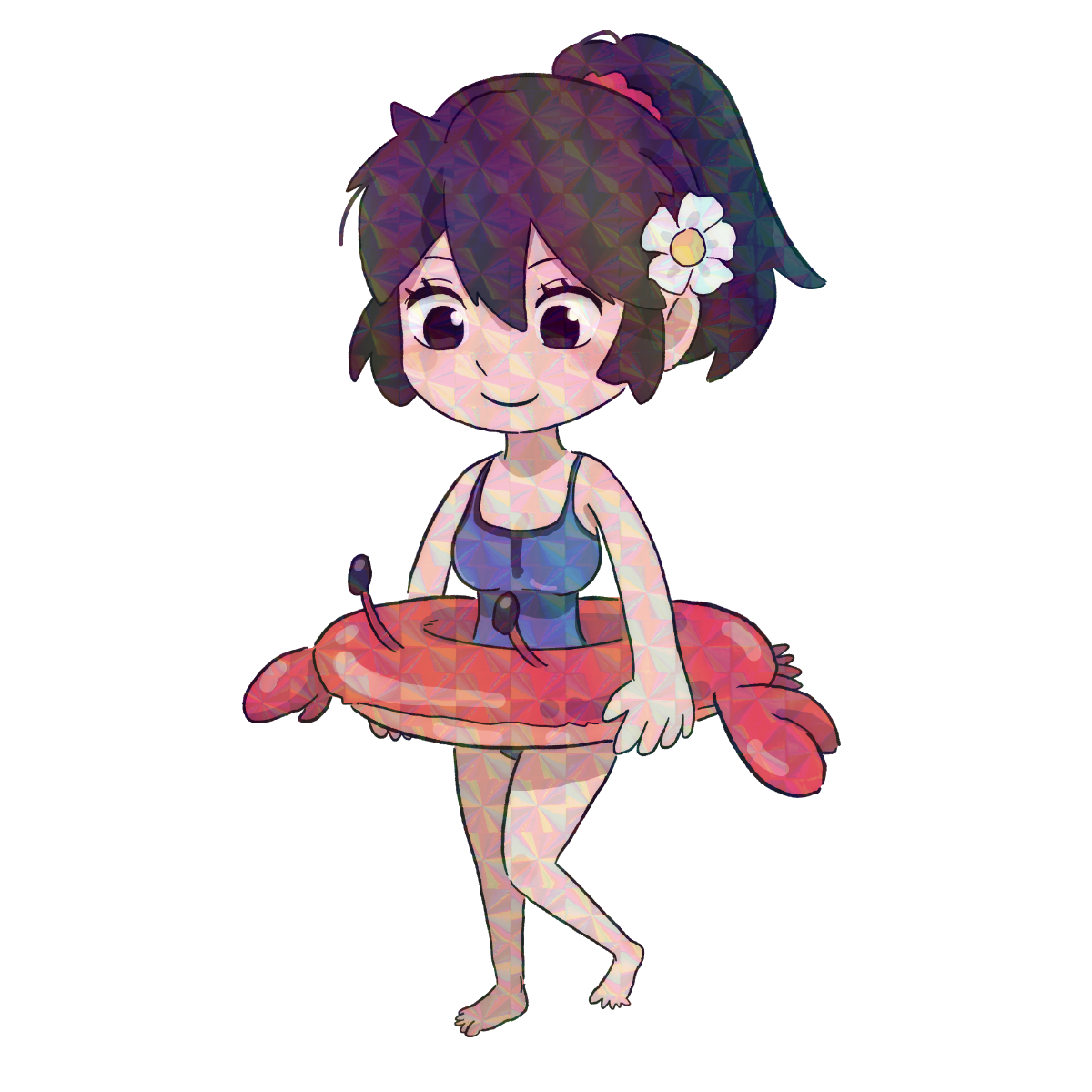 CHIBI LUCIA STICKER! (DASHI)