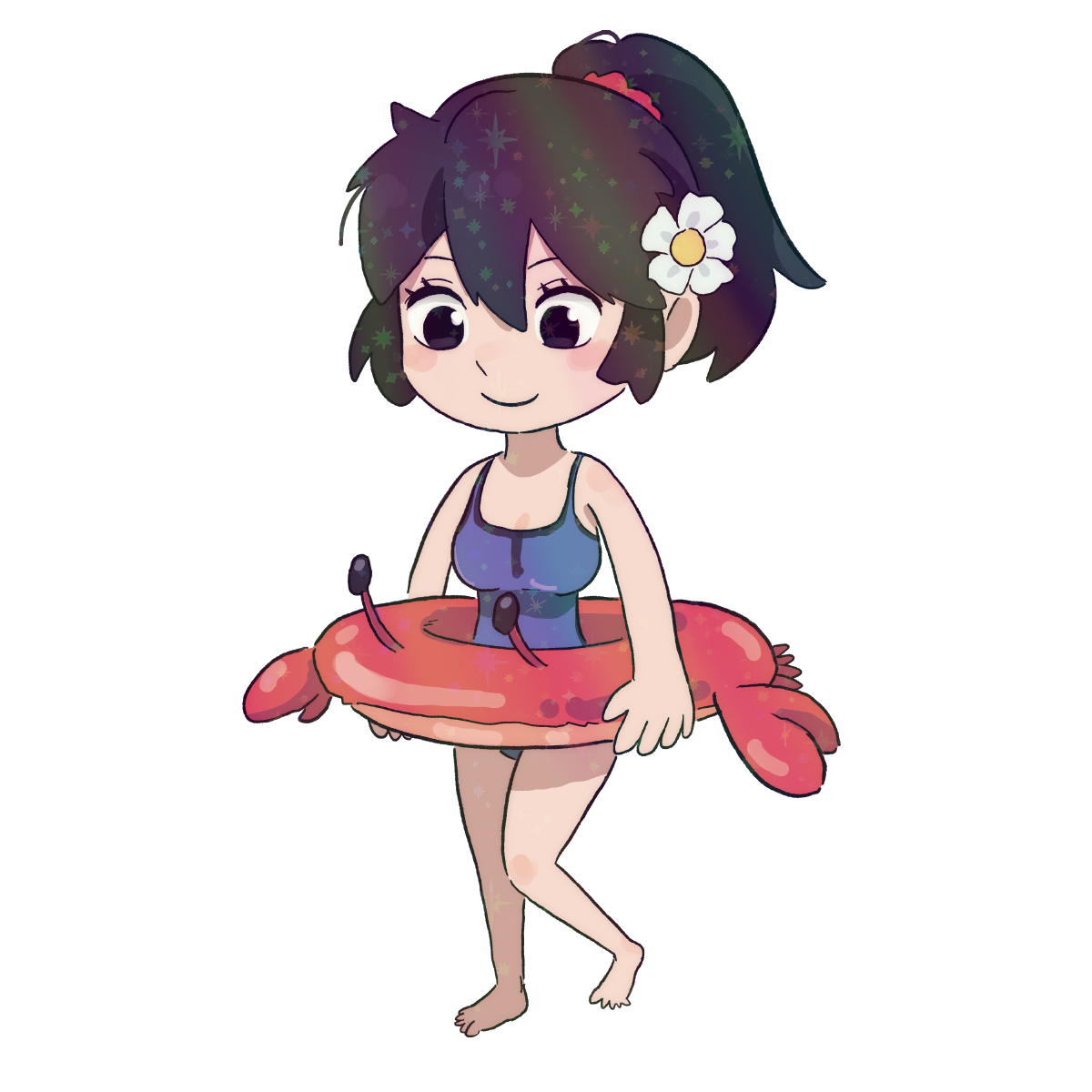 CHIBI LUCIA STICKER! (DASHI)