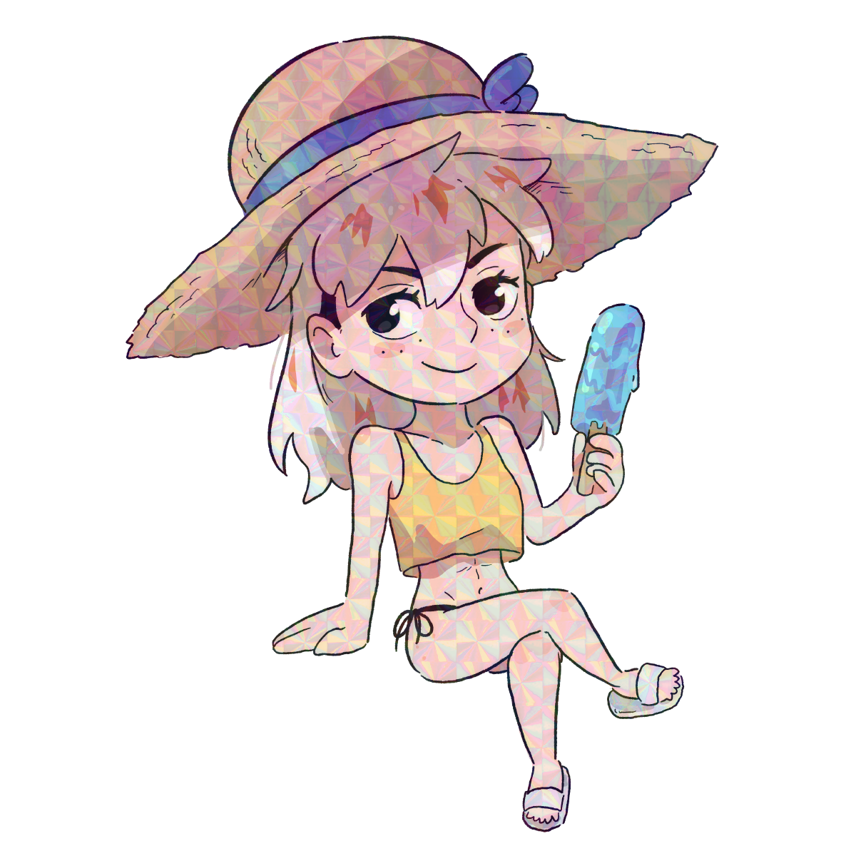 CHIBI NINA STICKER! (DASHI)