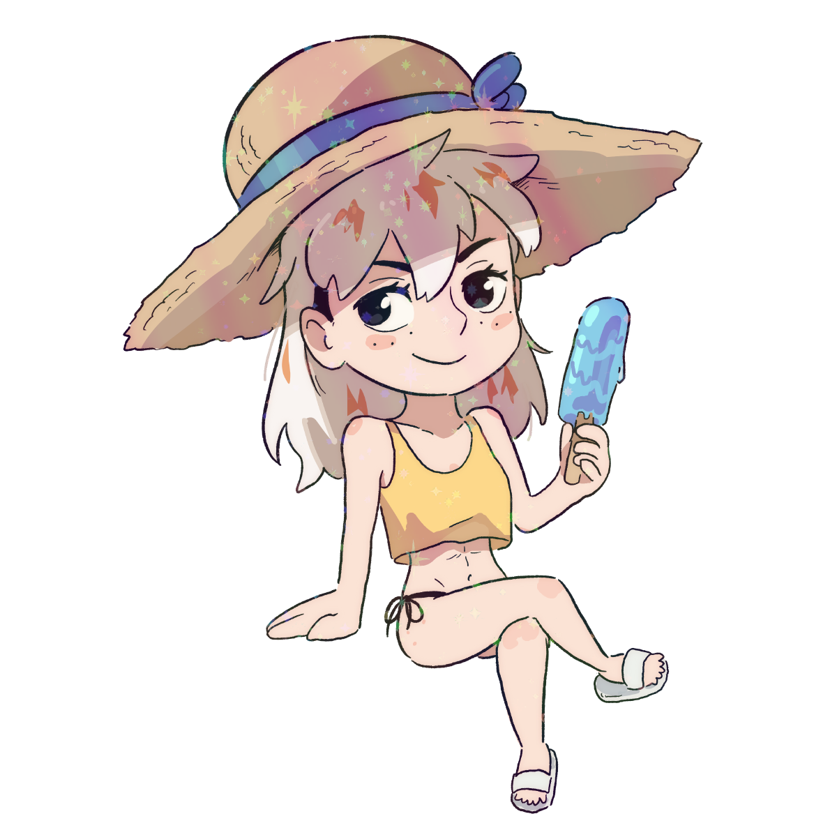 CHIBI NINA STICKER! (DASHI)