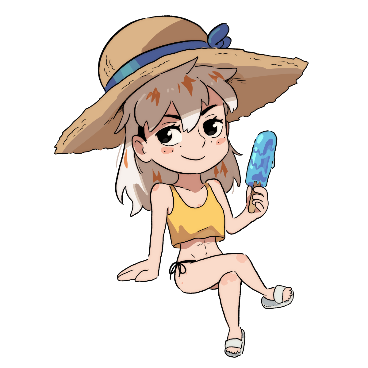 CHIBI NINA STICKER! (DASHI)