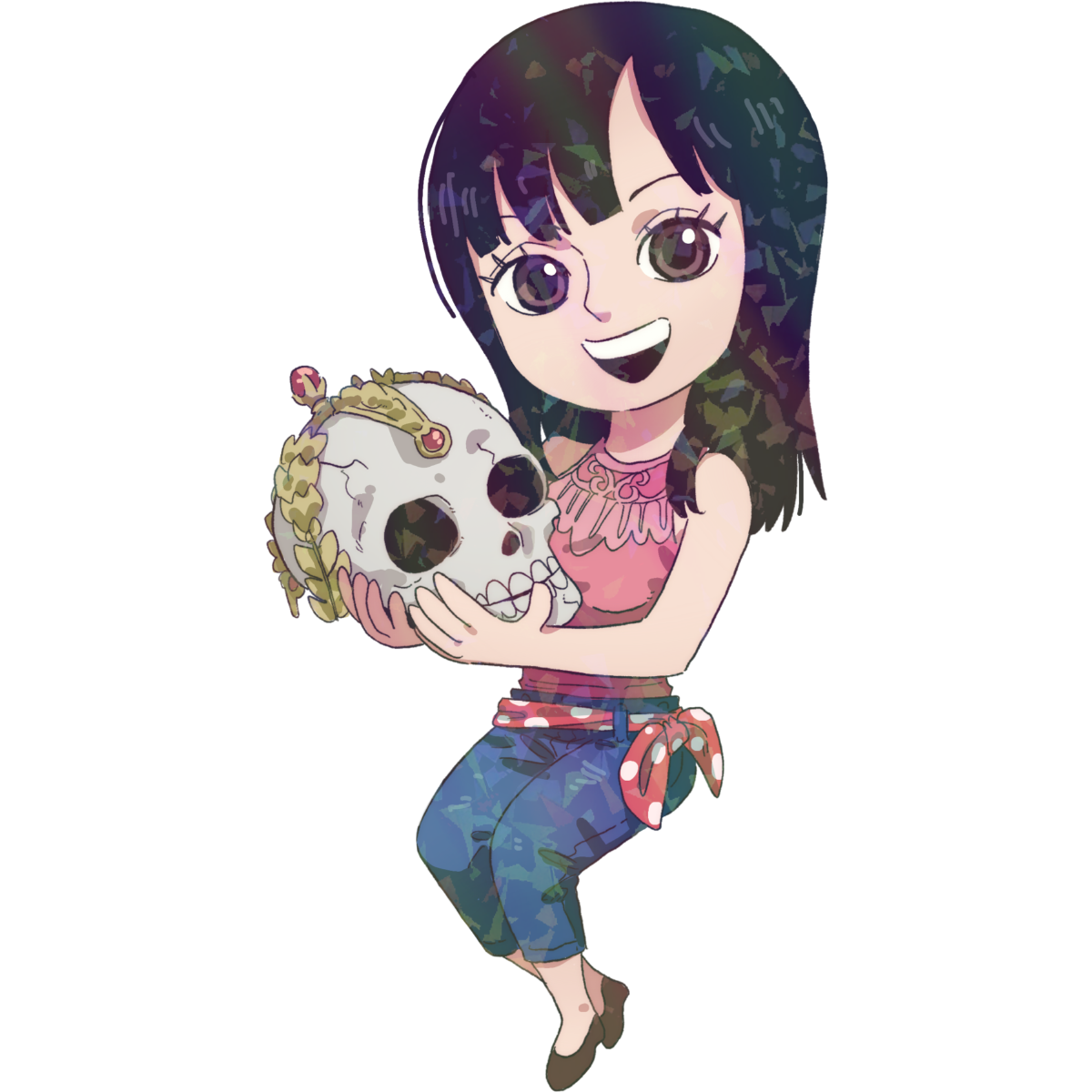 CHIBI PIRATE STICKER! (DASHI)