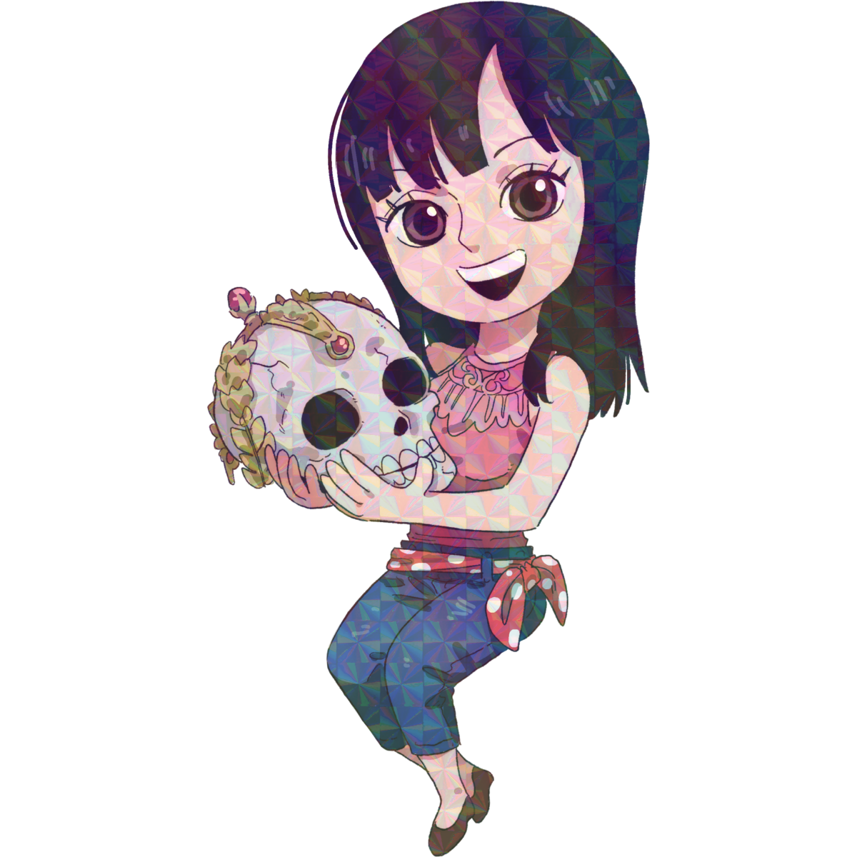 CHIBI PIRATE STICKER! (DASHI)