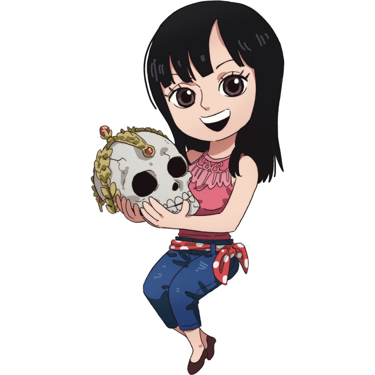 CHIBI PIRATE STICKER! (DASHI)