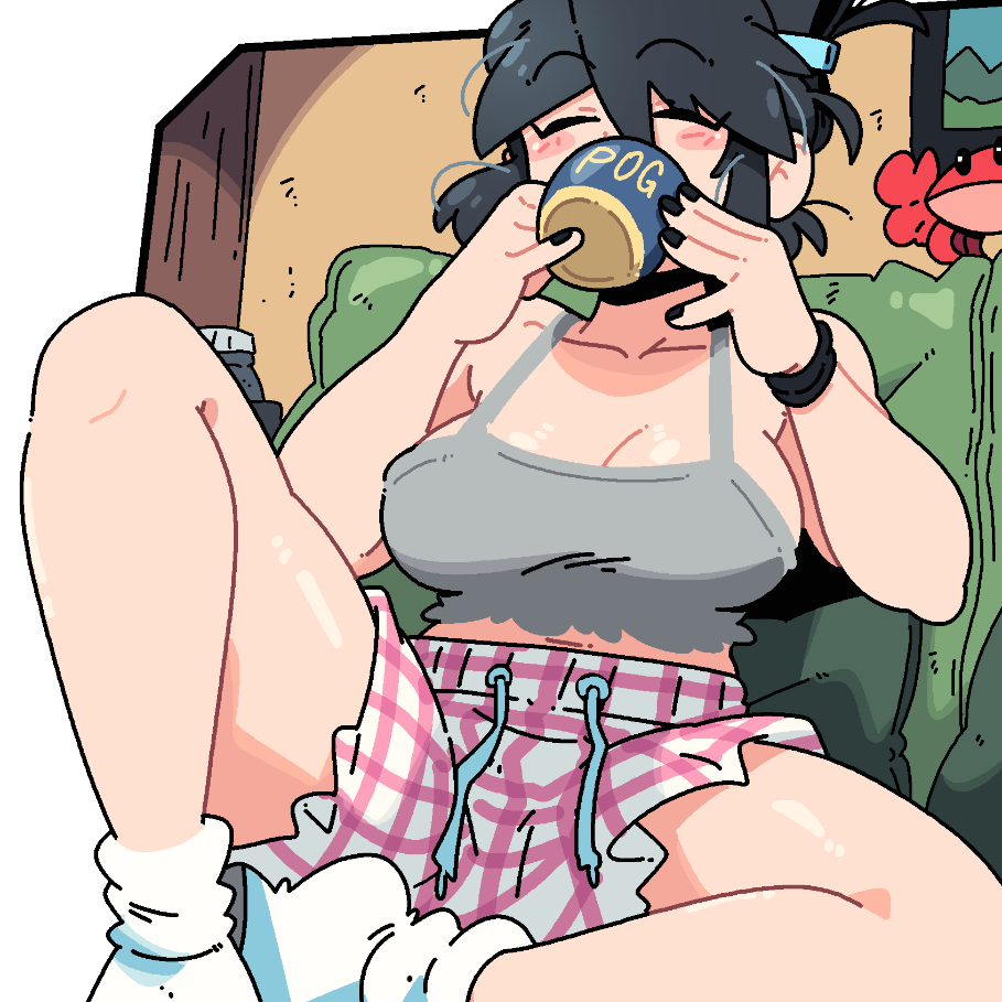 LUCIA ENJOYING COFFEE STICKER! (BRYCE AND SCOTT)
