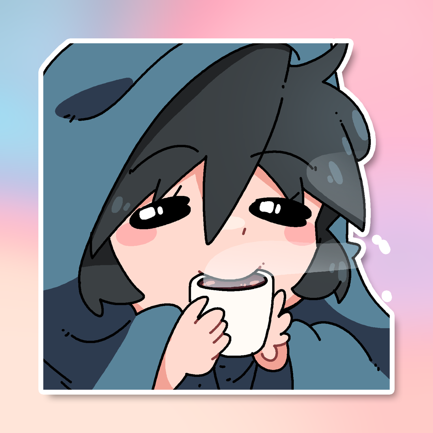 COZY EMOTE LUCIA STICKER! (BRYCE AND SCOTT)