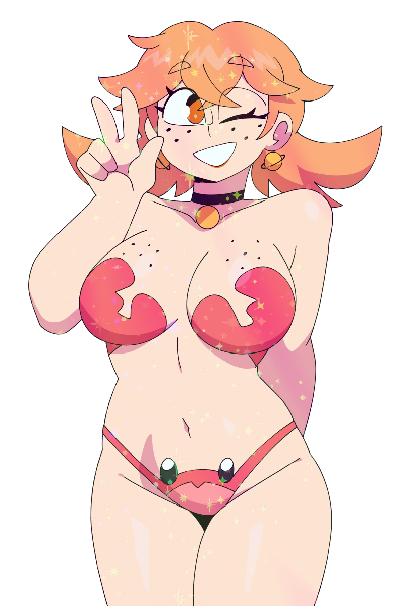 POLLY CRAB BIKINI STICKER! (QUINTZEEE)