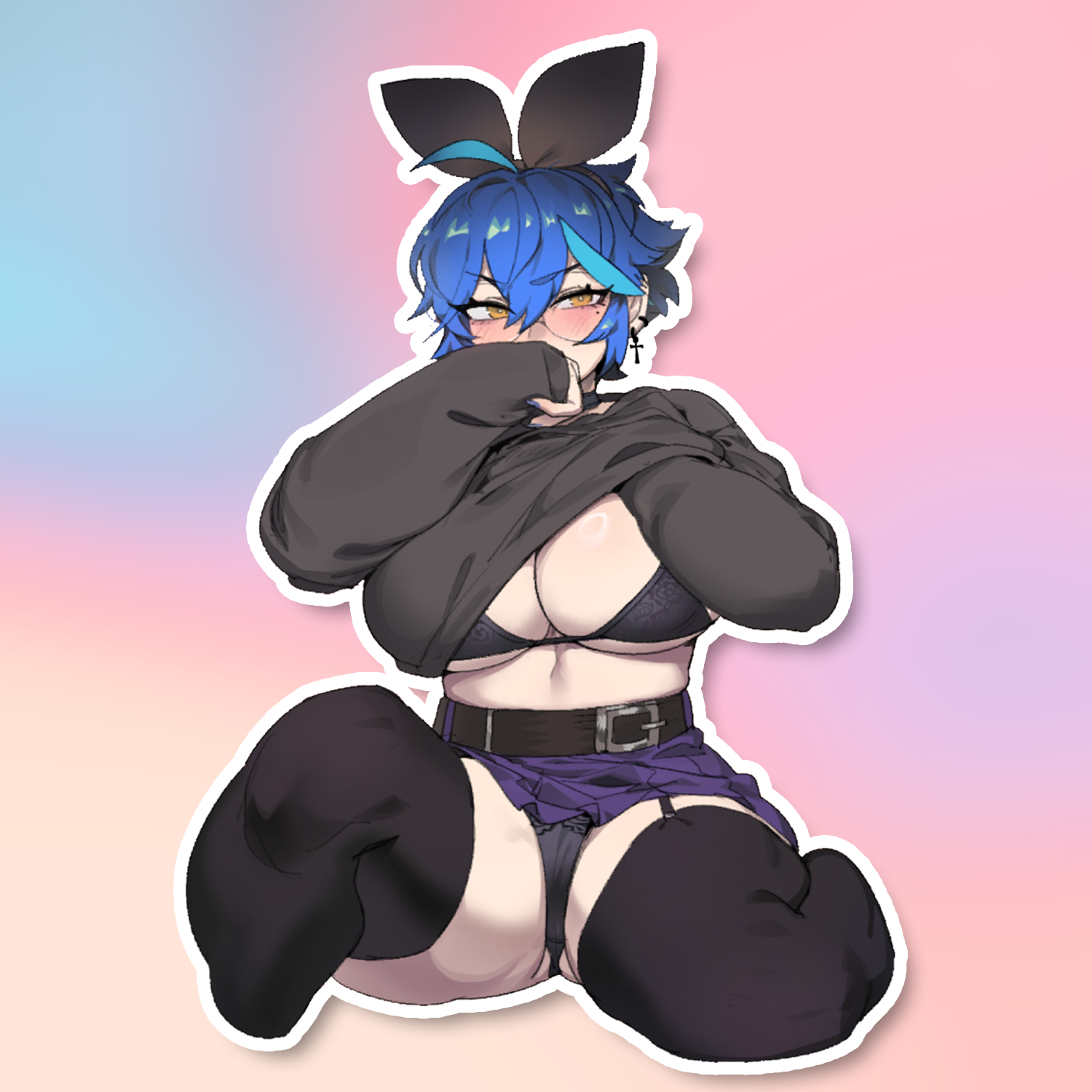 DIF SHIRT LIFT STICKER! (DIF)