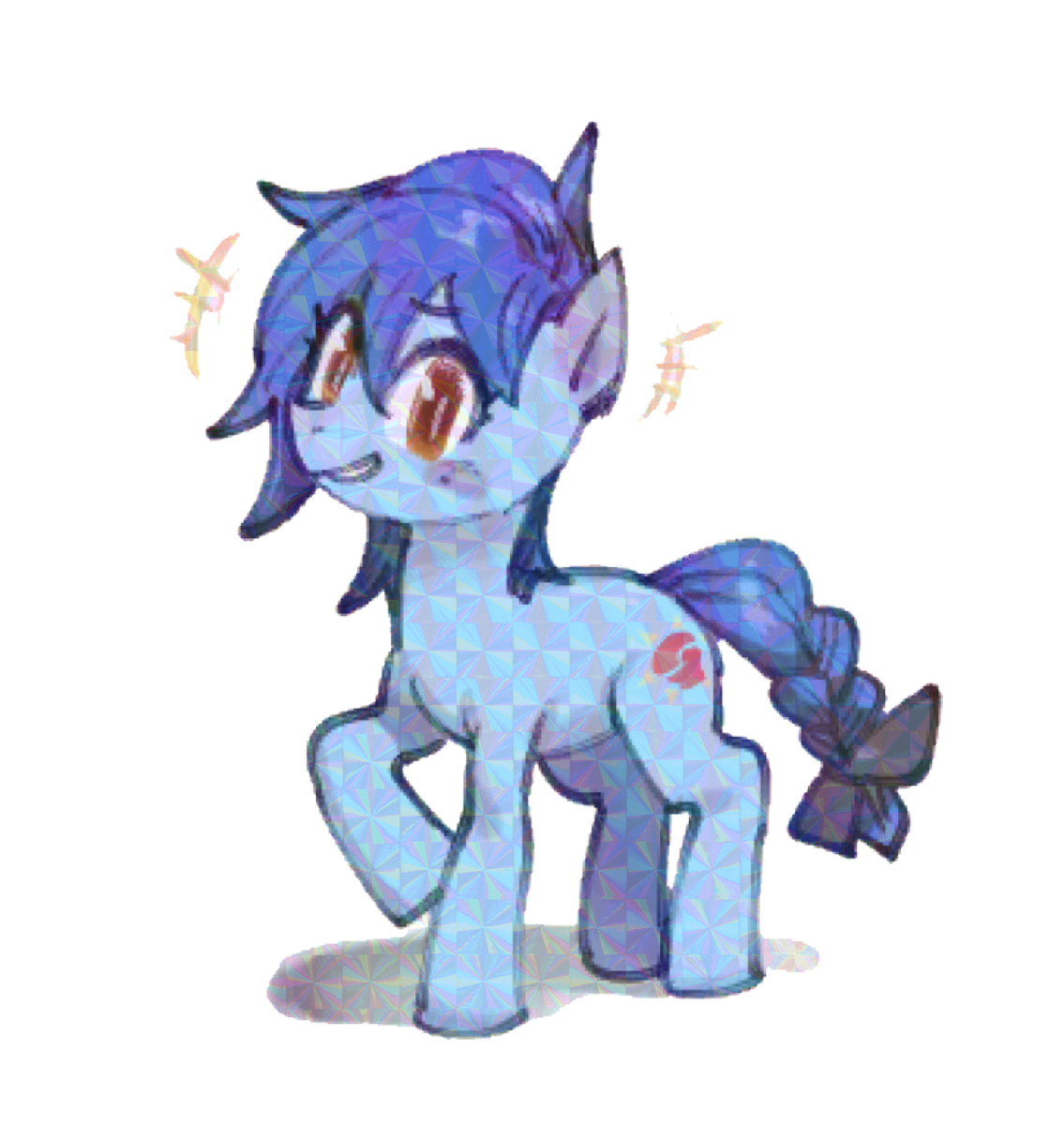DIF PONY STICKER! (DIF)