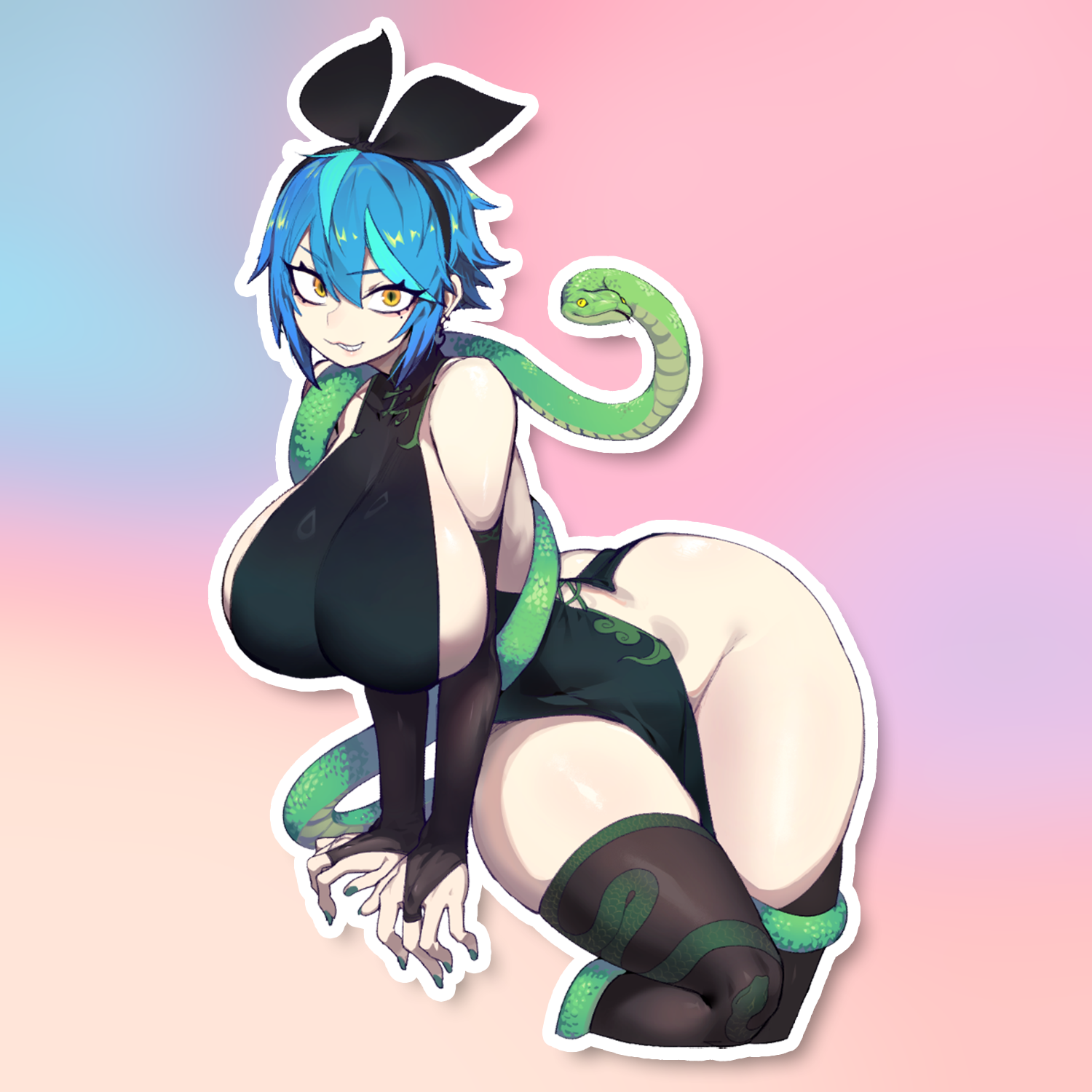 DIF SNAKE STICKER! (DIF)