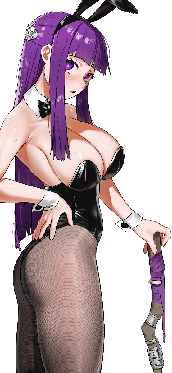 PURPLE-HAIRED BUNNY STICKER! (WALIGNER)
