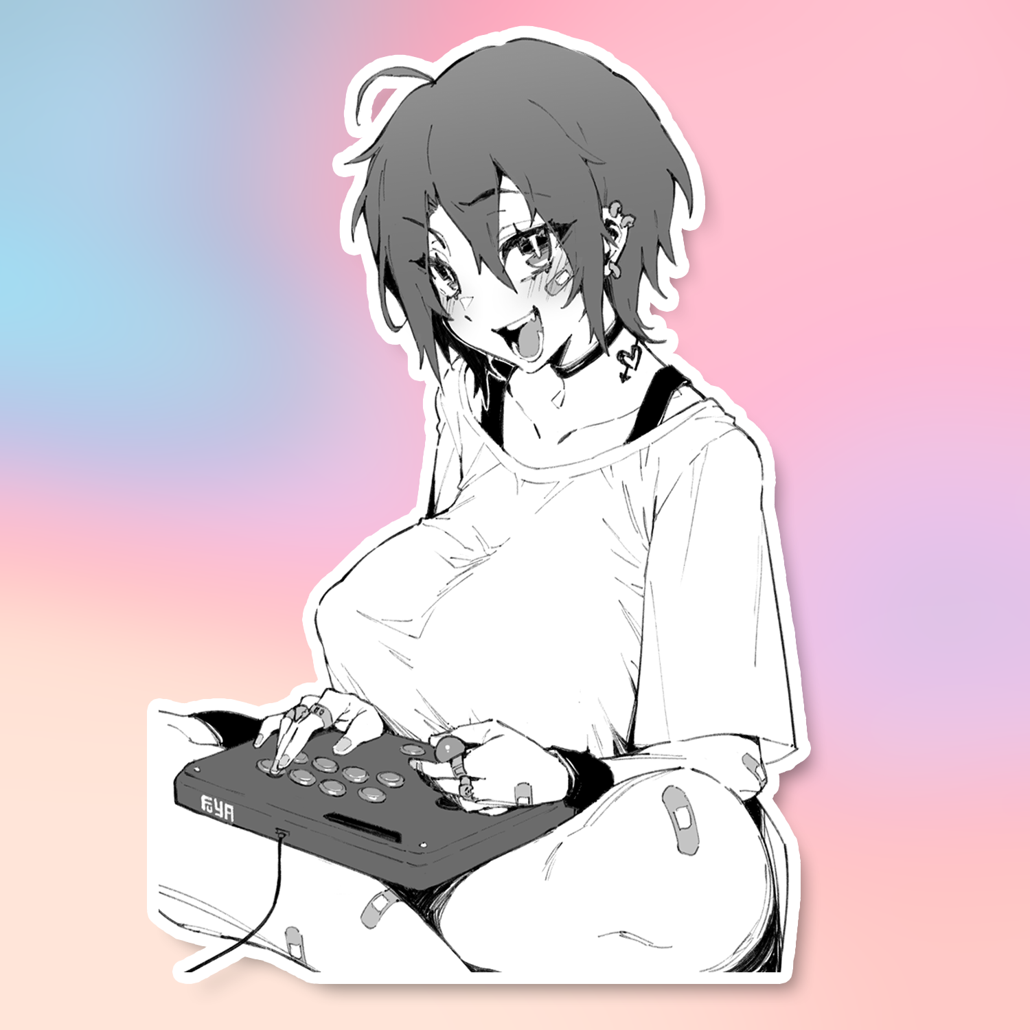 FGC GIRL STICKER! (FUYAHANA)