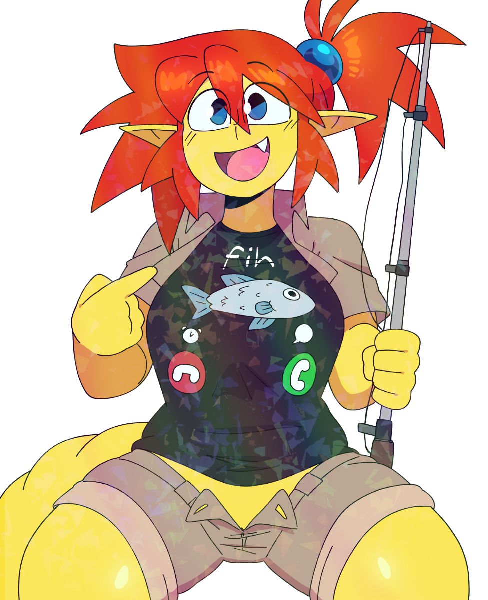 SUNNY FISHING STICKER! (QUINTZEEE)