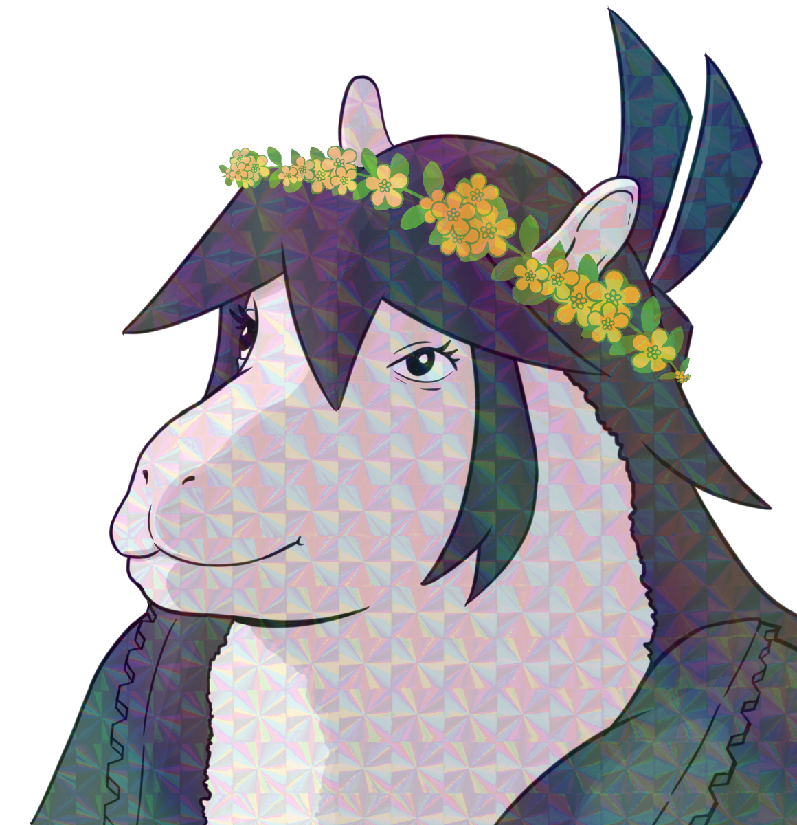 GOATCIA STICKER! (INGODONGO)