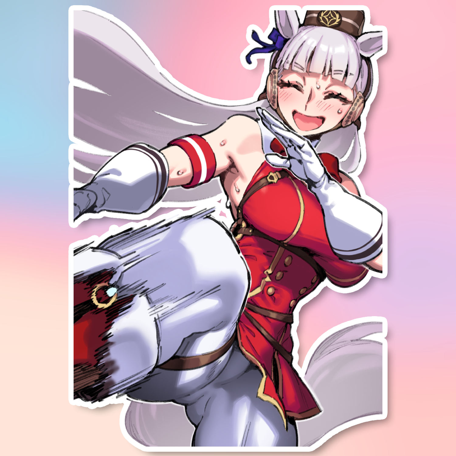 SILLY RACER STICKER! (FUYAHANA)