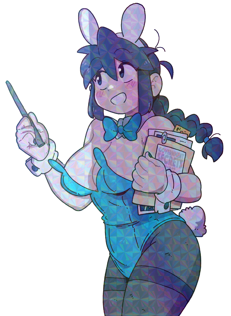 GOVERNMENT BUNNY LUCIA STICKER! (BRYCE AND SCOTT) (VARIANTS)