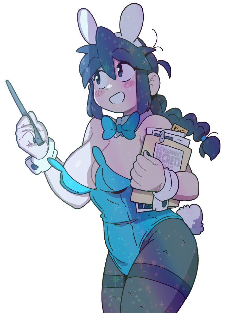 GOVERNMENT BUNNY LUCIA STICKER! (BRYCE AND SCOTT) (VARIANTS)
